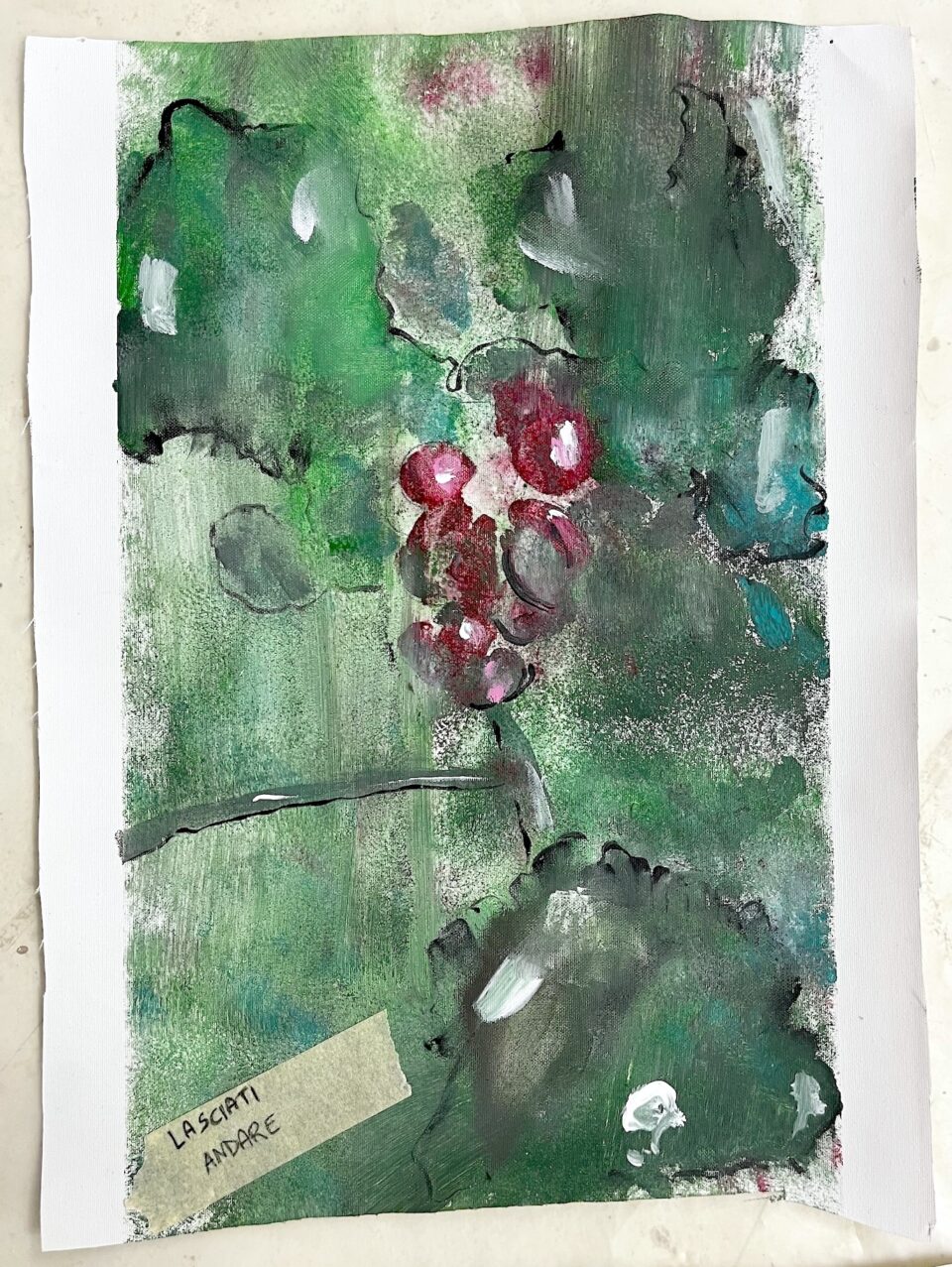 Lasciati Andare
Acrilico su tela
20x30 cm
2026