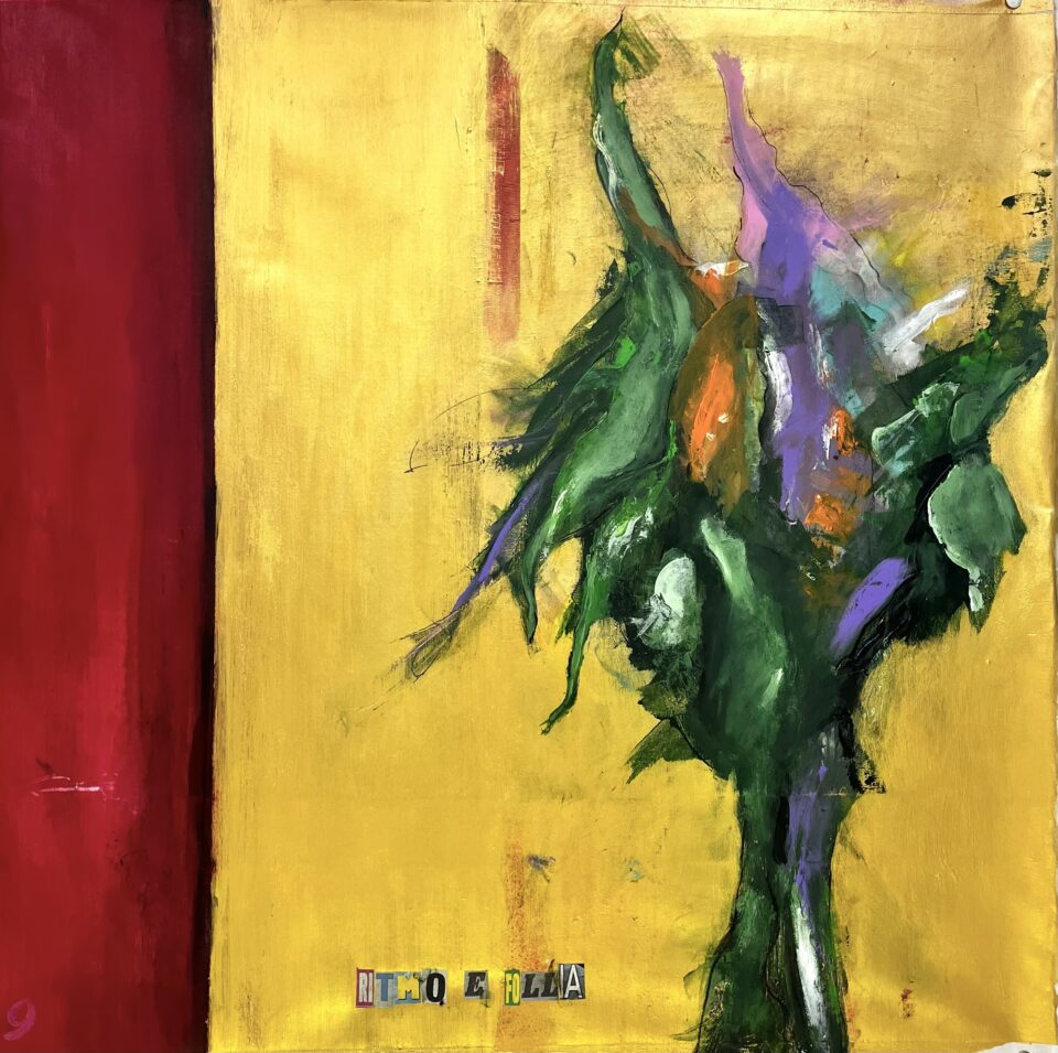 Ritmo e Follia 
50x50cm 
Acrilico su tela 
2026